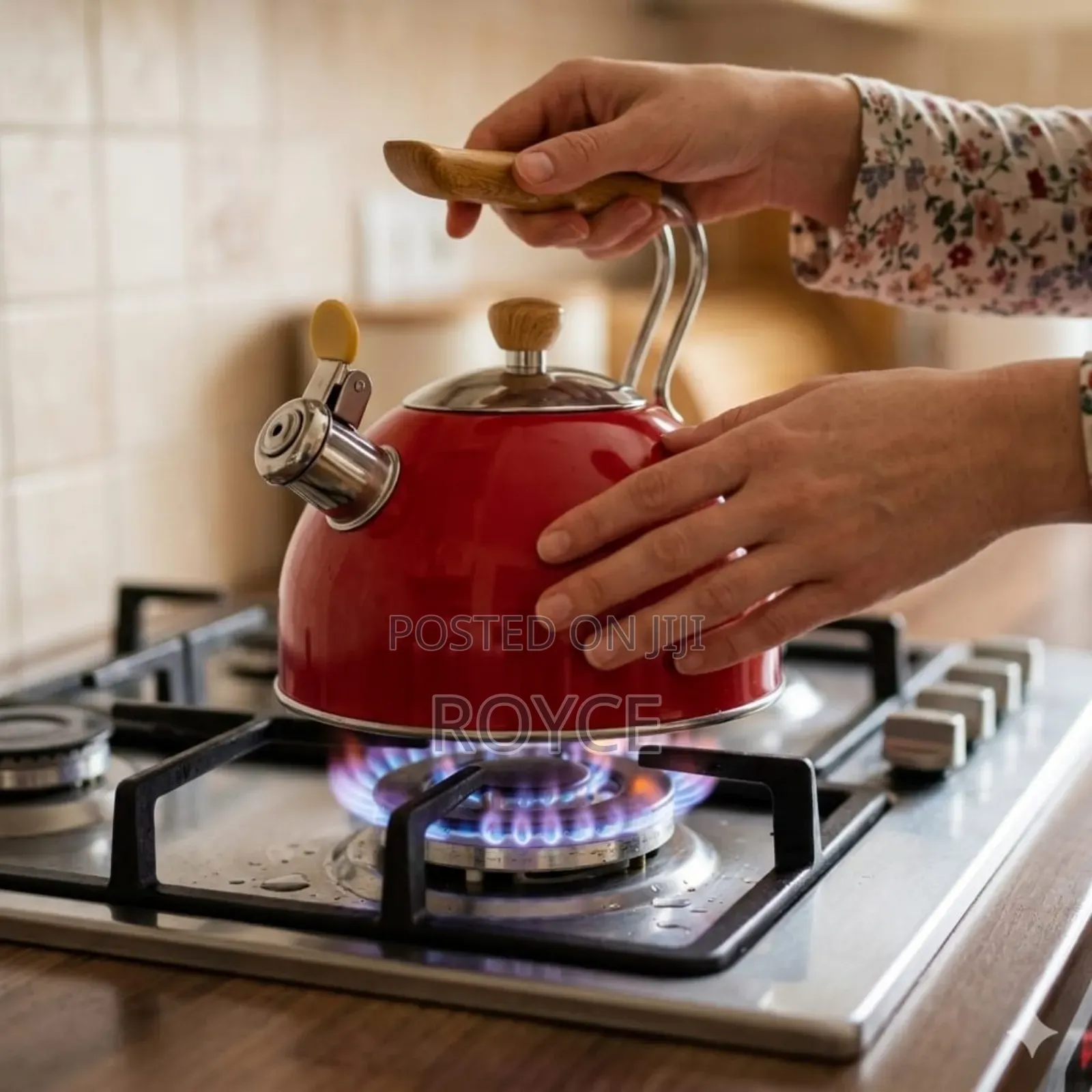 2.5l Retro-Style Whistling Kettle