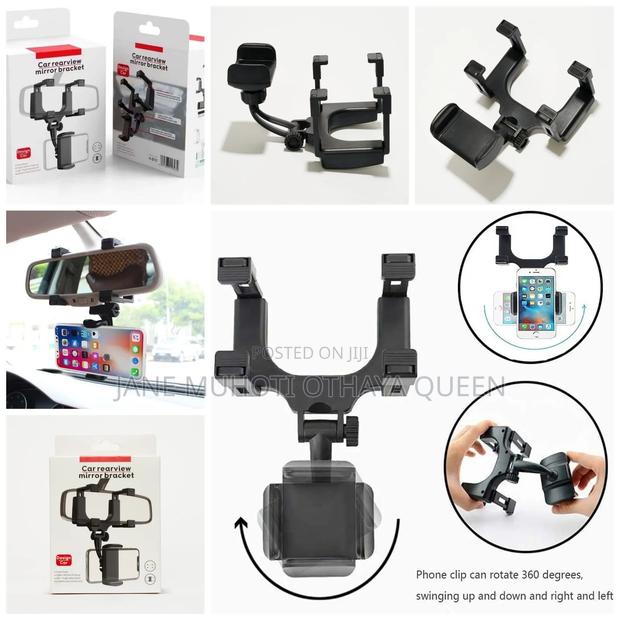 Car Realview Mirror Phone Holder