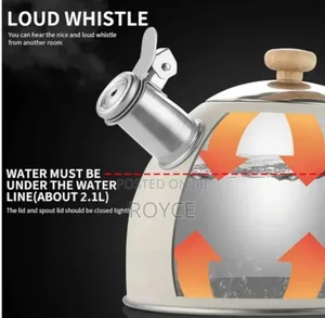 2.5l Retro-Style Whistling Kettle