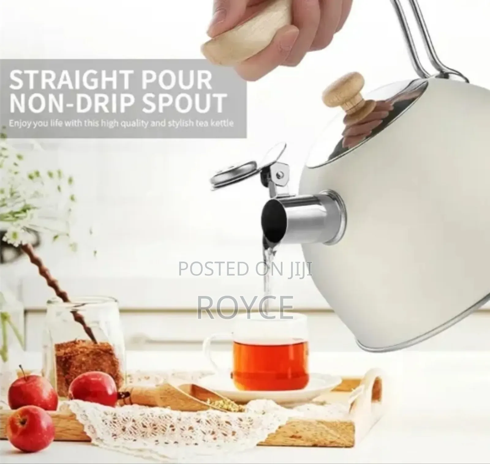 2.5l Retro-Style Whistling Kettle
