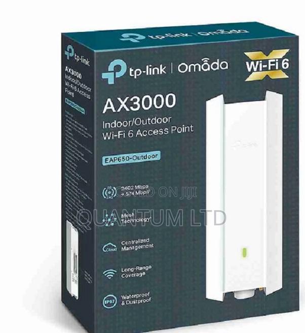 Eap650 Tp-Link Ax3000 Indoor/Outdoor Wi-Fi 6 Access Point Eap650
