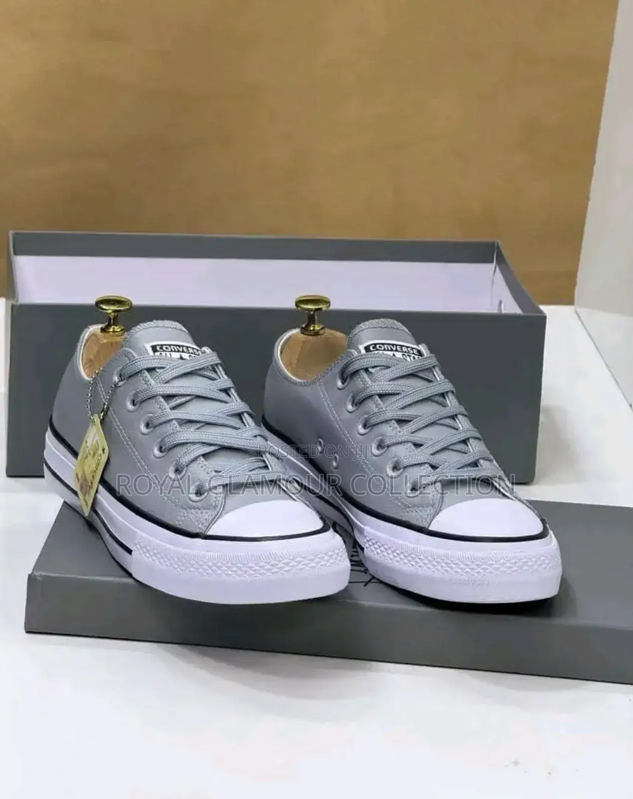 Leather Converse