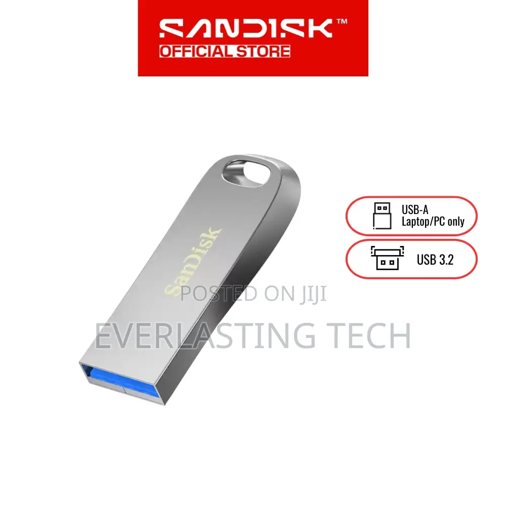 Sandisk Ultra Luxe Usb 3.2 128gb Flash