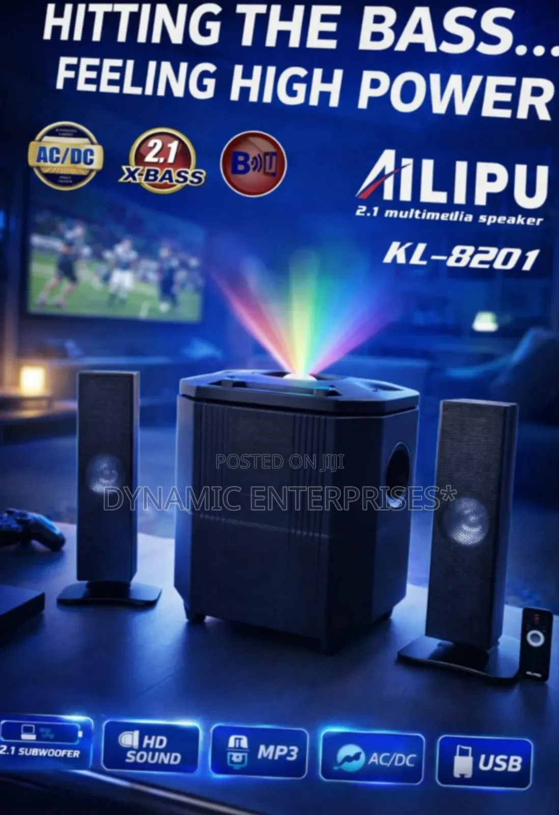 Ailipu 2.1 Multimedia Speaker System