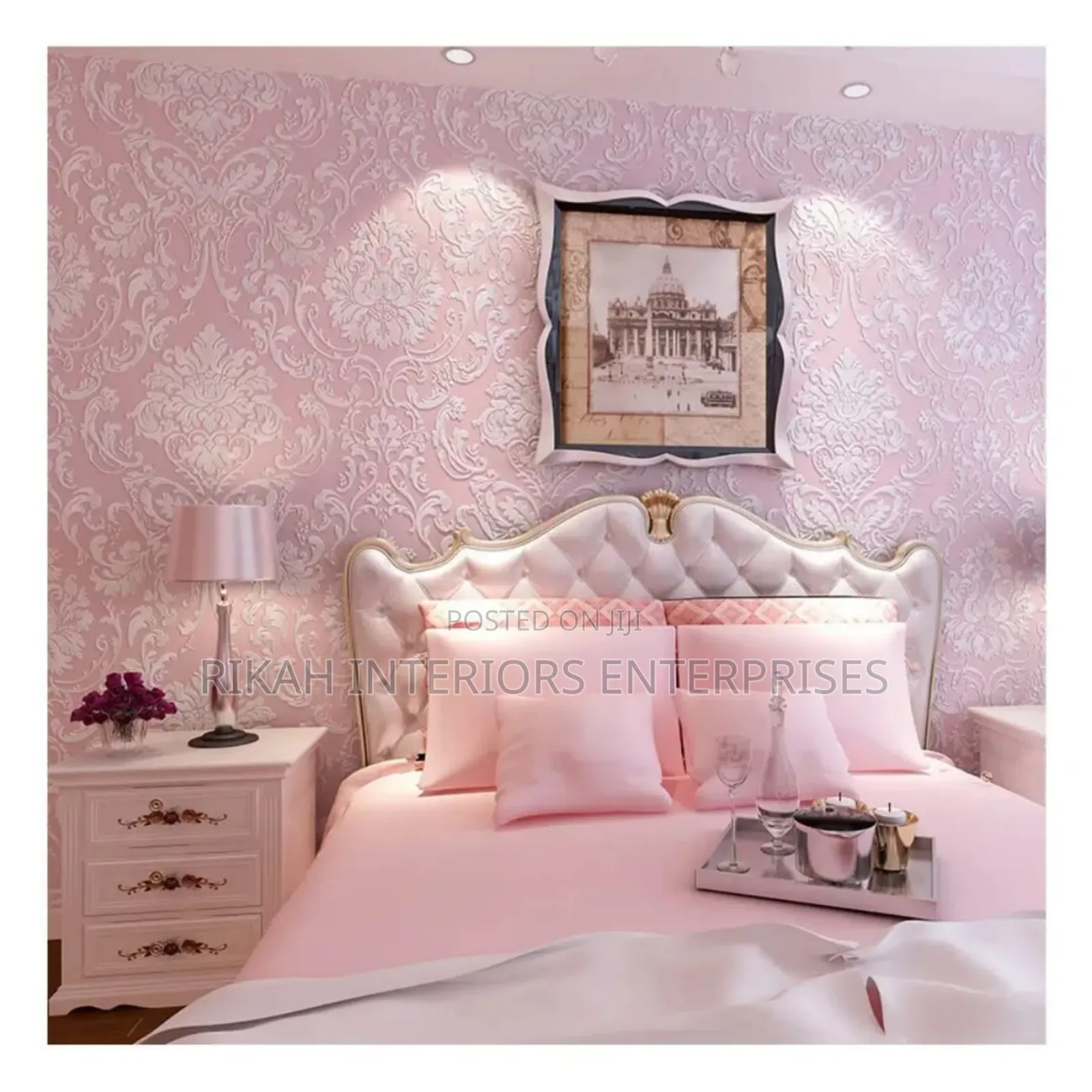 Pink Wallpapers for Girls Bedroom