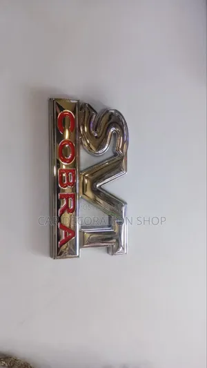 SVT Cobra Silver Decoration Decal Logo