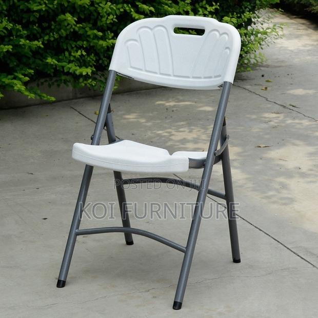 Office Chairs; Plastic Home Office Foldable Portable White Seat