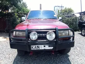 Toyota Land Cruiser 1998 Red
