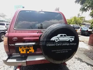Toyota Land Cruiser 1998 Red