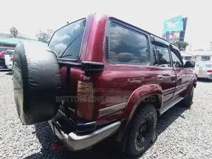 Toyota Land Cruiser 1998 Red