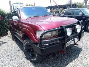 Toyota Land Cruiser 1998 Red