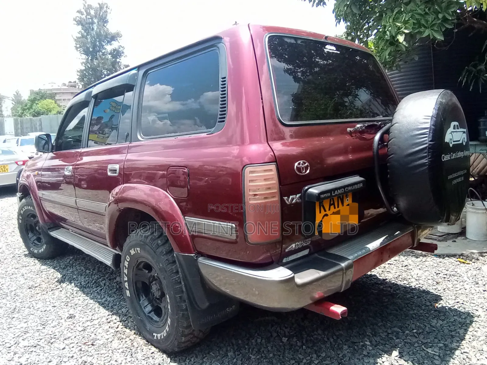 Toyota Land Cruiser 1998 Red