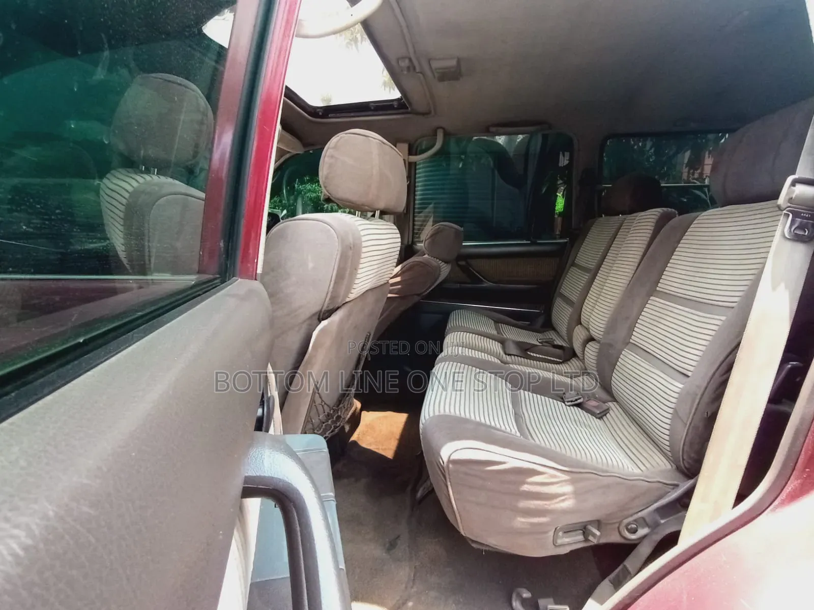 Toyota Land Cruiser 1998 Red