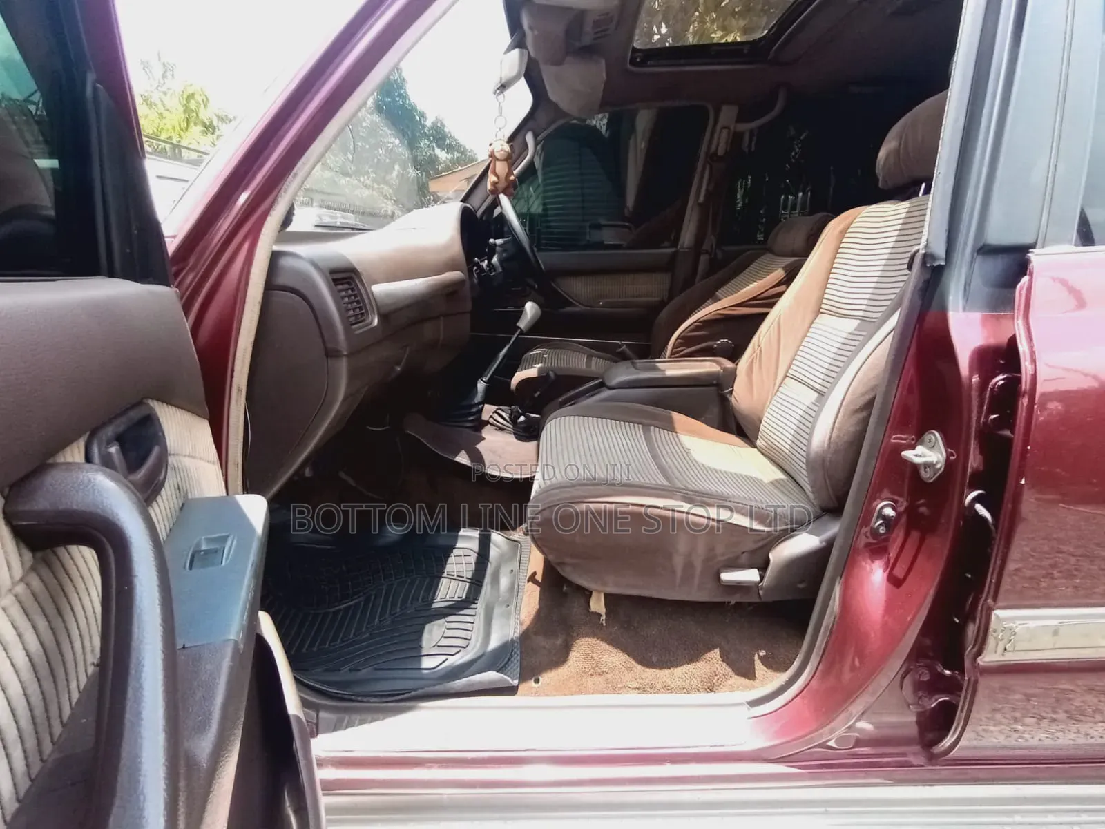 Toyota Land Cruiser 1998 Red