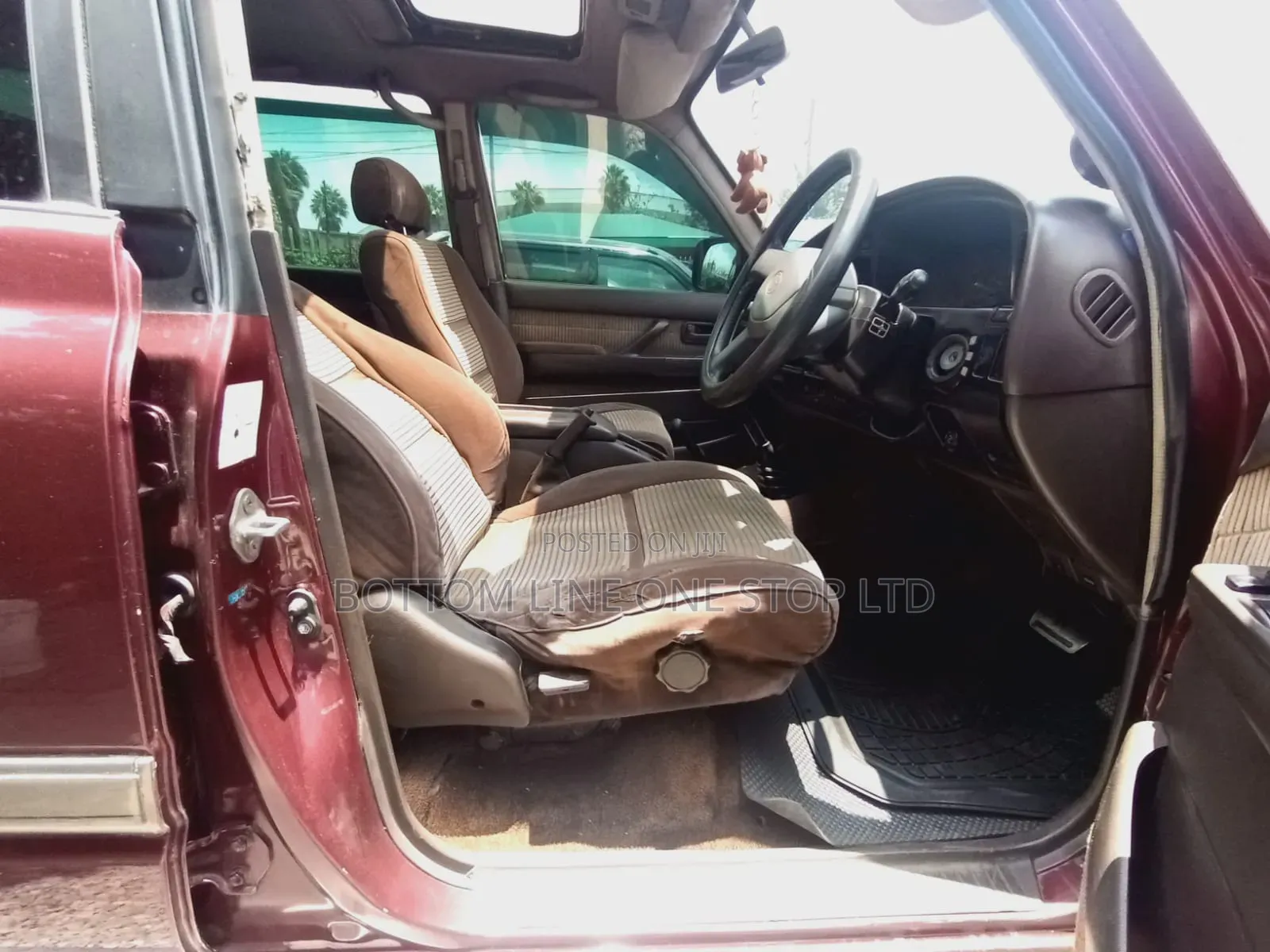 Toyota Land Cruiser 1998 Red