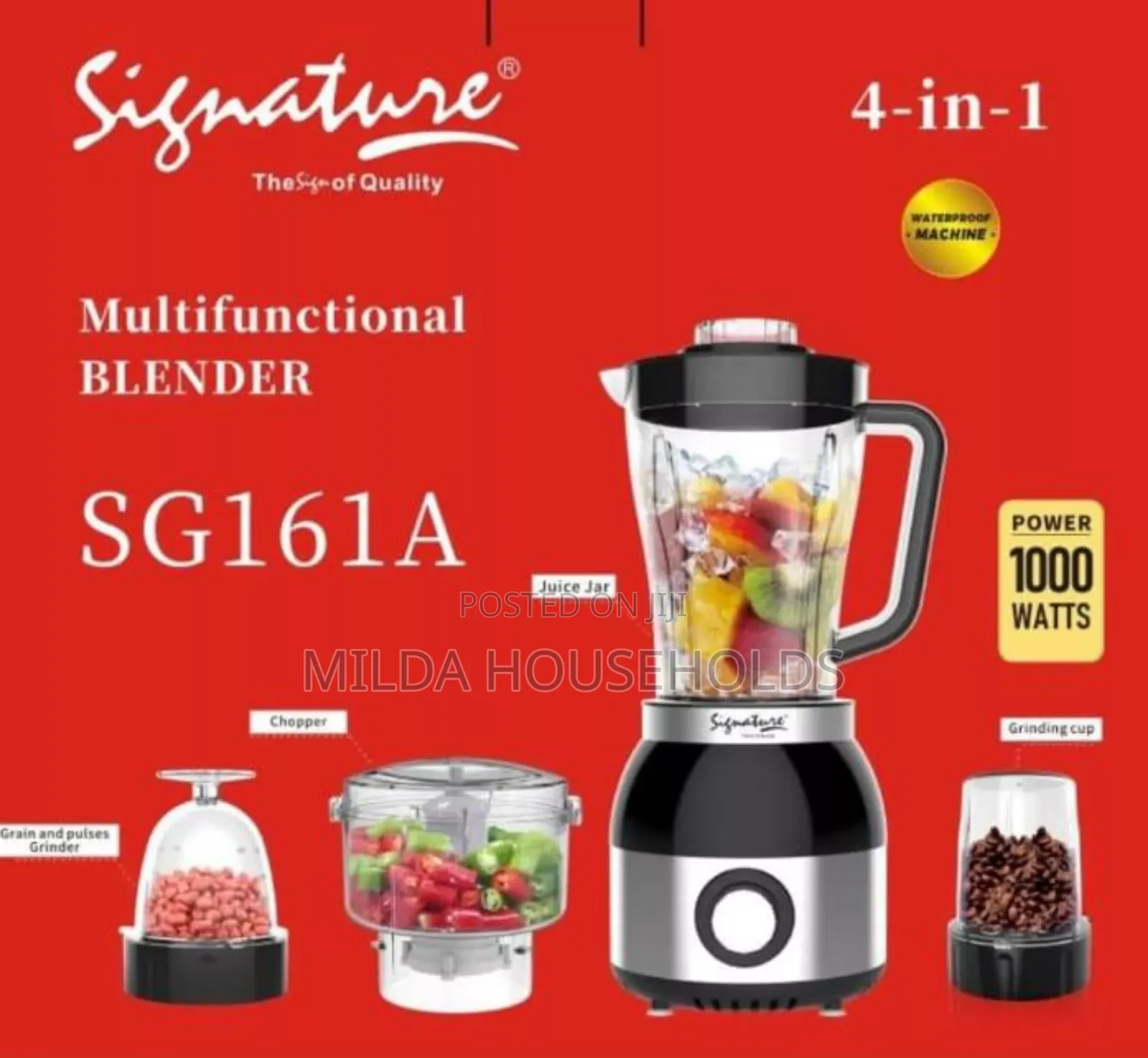 Signature 4 in 1 Blender (1000w).