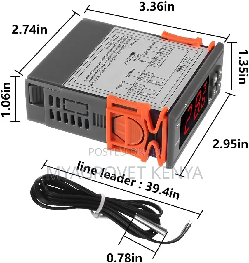 STC-3028 Thermostat Digital Temperature and Humidity Controller