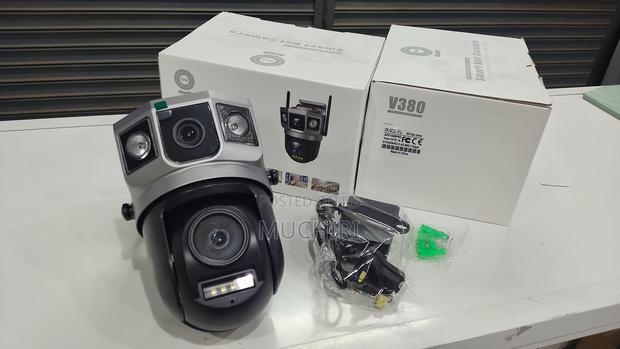 Smart Camera Wifi V380 Dual Lens Ac Powered