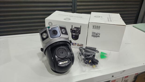 Smart Camera Wifi V380 Dual Lens Ac Powered - thumbnail 2