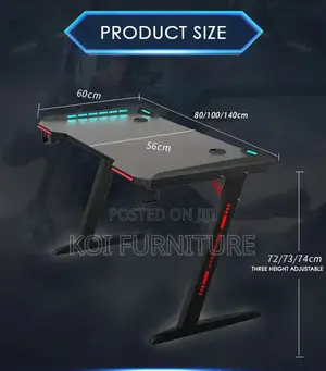 Office Desk; Home Office Computing Led Neo Desk