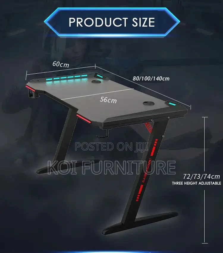 Office Desk; Home Office Computing Led Neo Desk