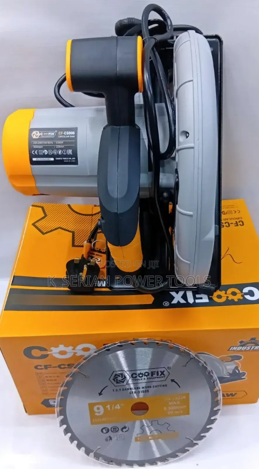 Coofix 9 Inch Circular Saw/9 Inch 2300w Circular Saw