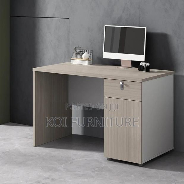 Office Desk; 1 Meter Straight Home Office Working Desk