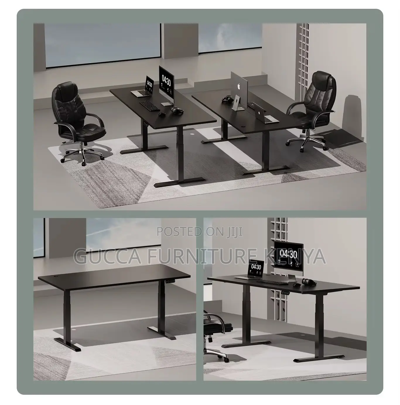 1.2m Ergonomic Computer Electric Standing Desk