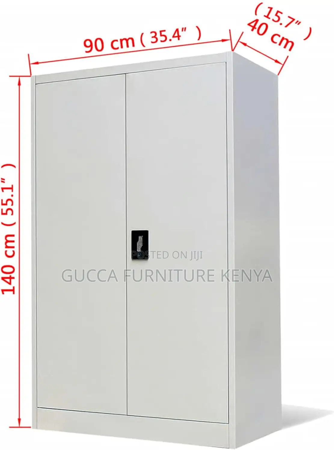 Steel 2-Swing Door Document Filling Cabinet
