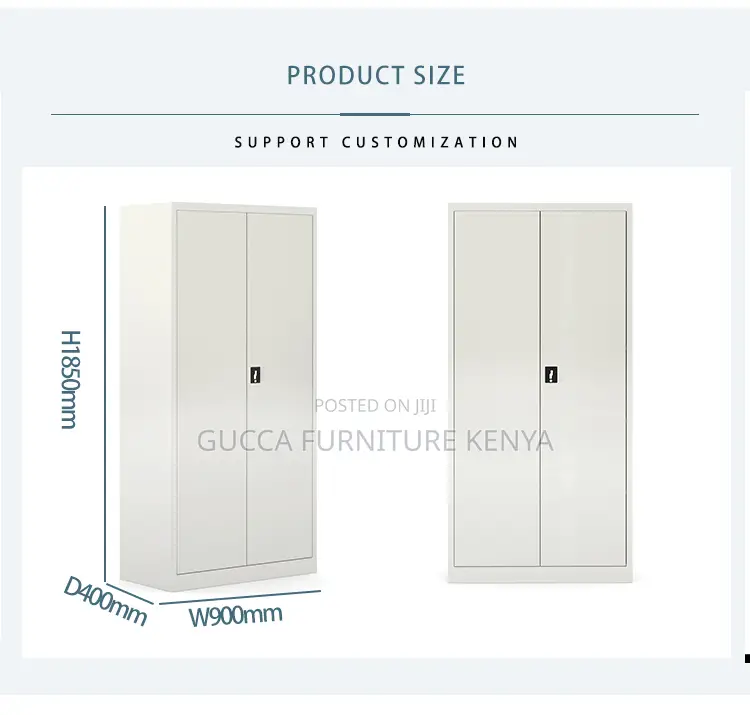 Steel 2-Swing Door Document Filling Cabinet