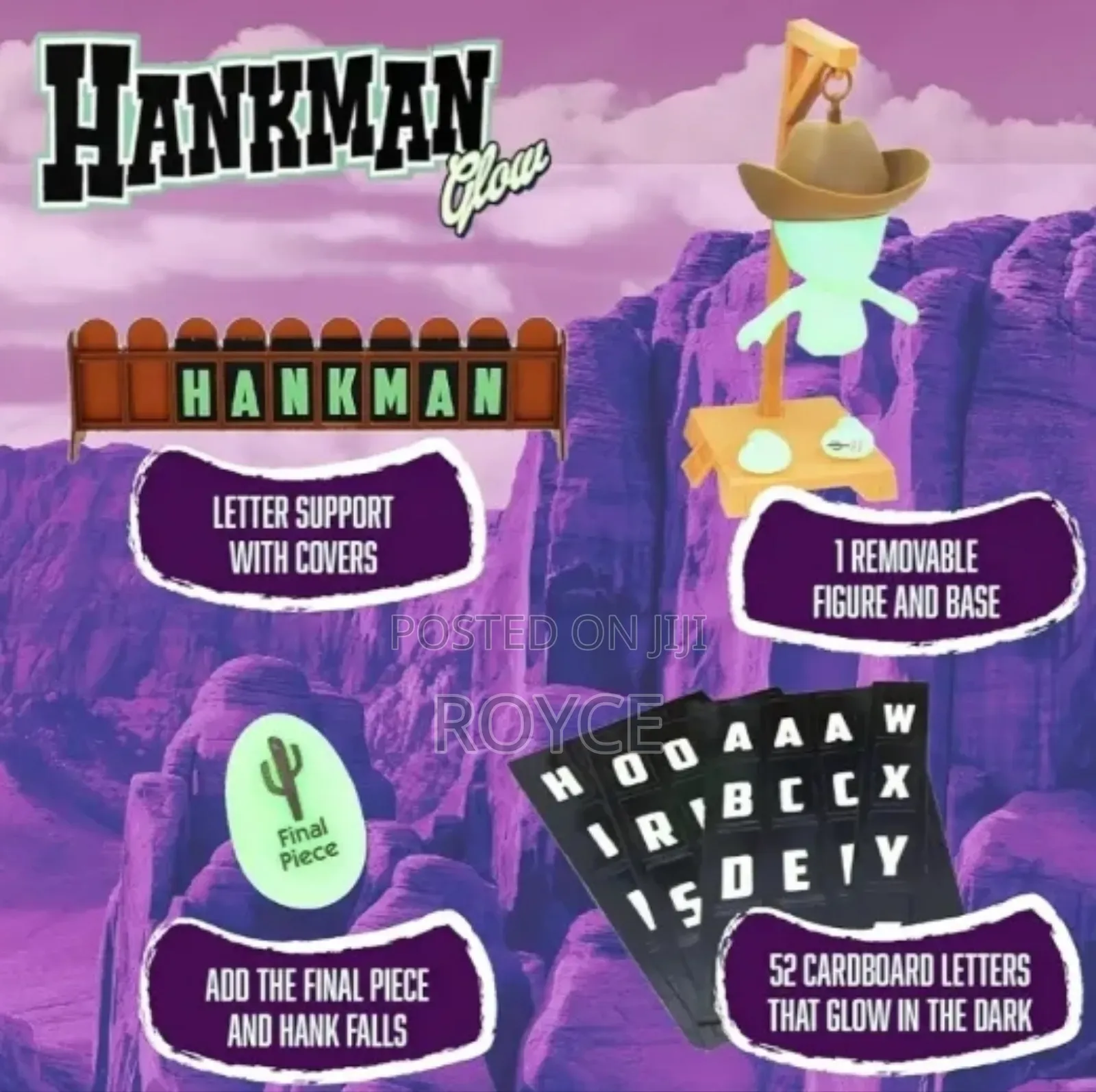 Hankman Glow Game