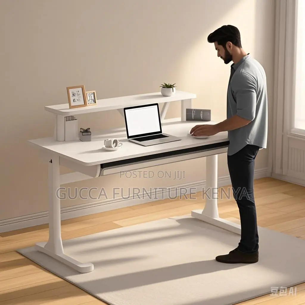 Manual Adjustable Office Lift Study Desk