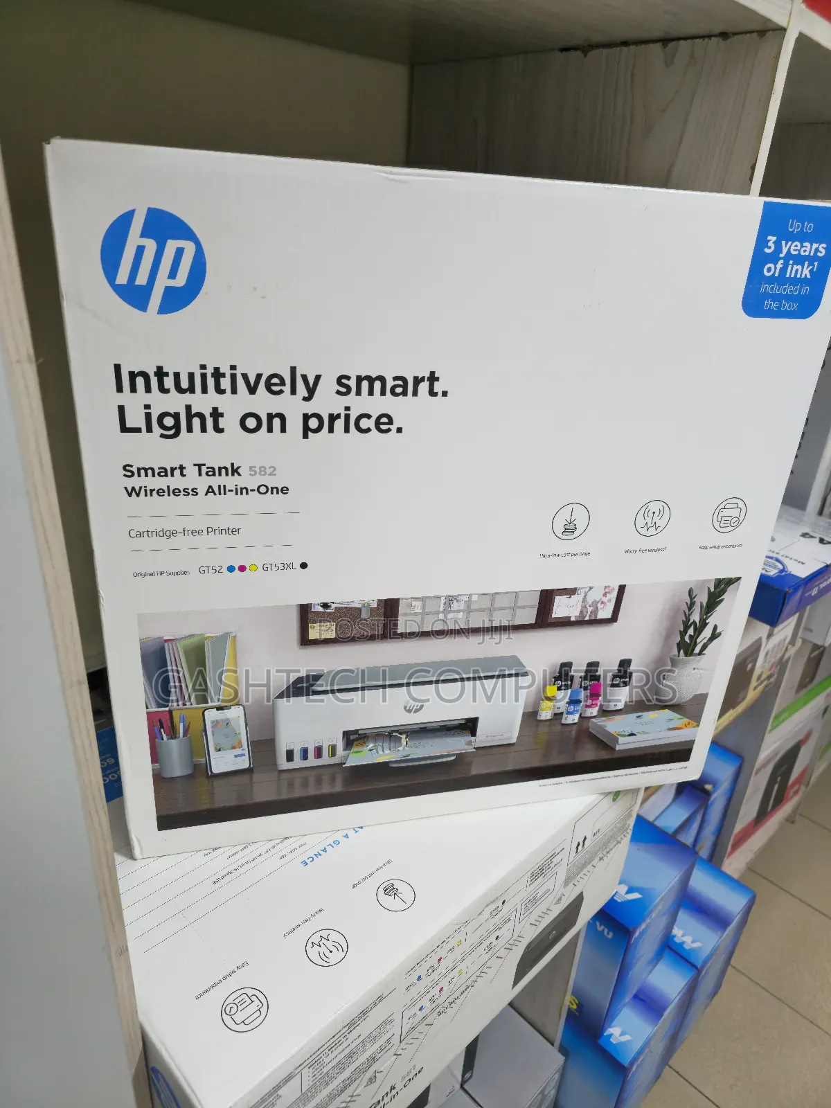 Hp Smart Tank 582 All-in-One Ink Tank Printer