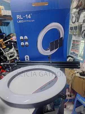 Rl_14" Ring Light With Tripod +Bag