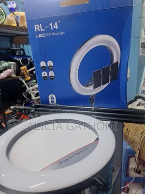 Rl_14" Ring Light With Tripod +Bag