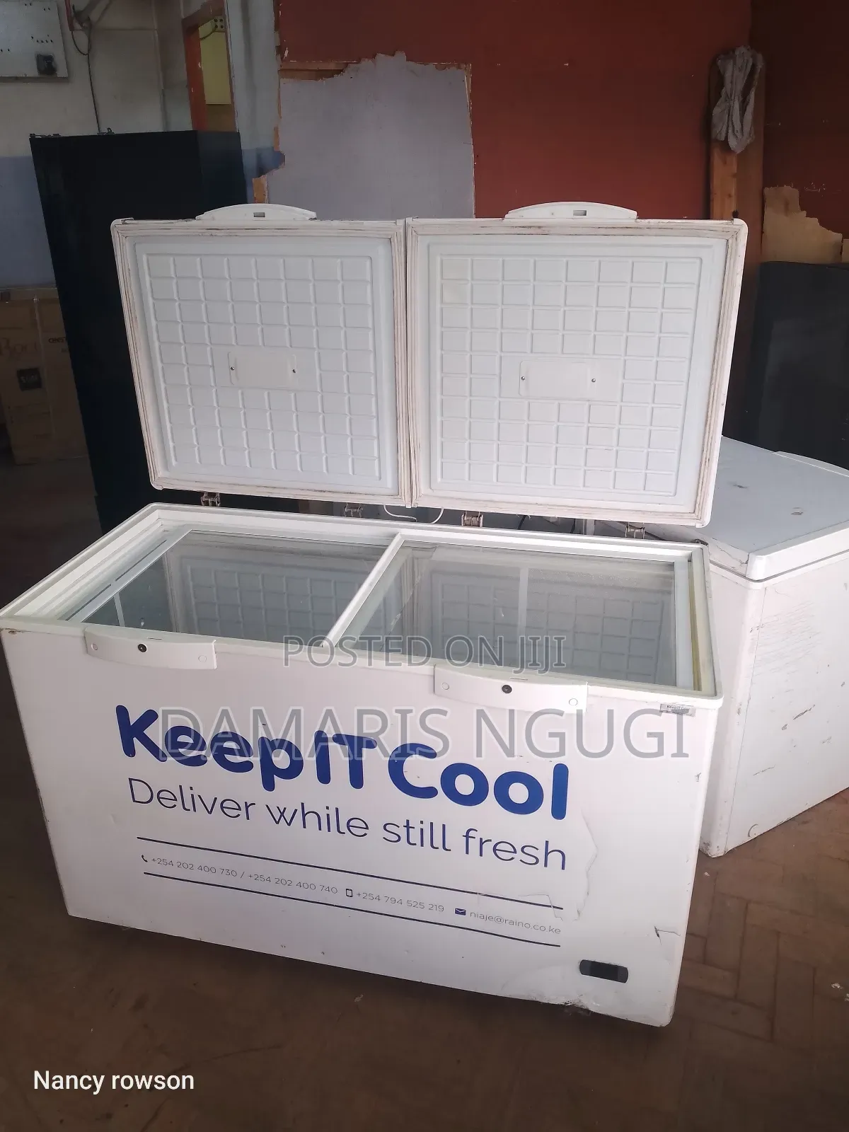 Super Clean Deep Freezer (White)