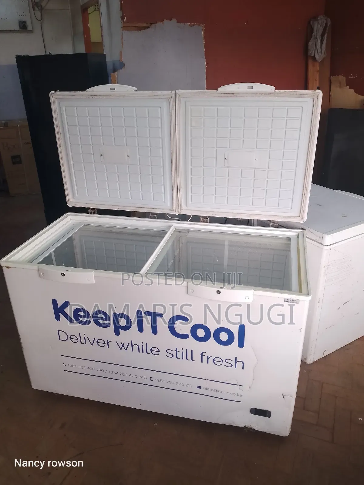 Super Clean Deep Freezer (White)