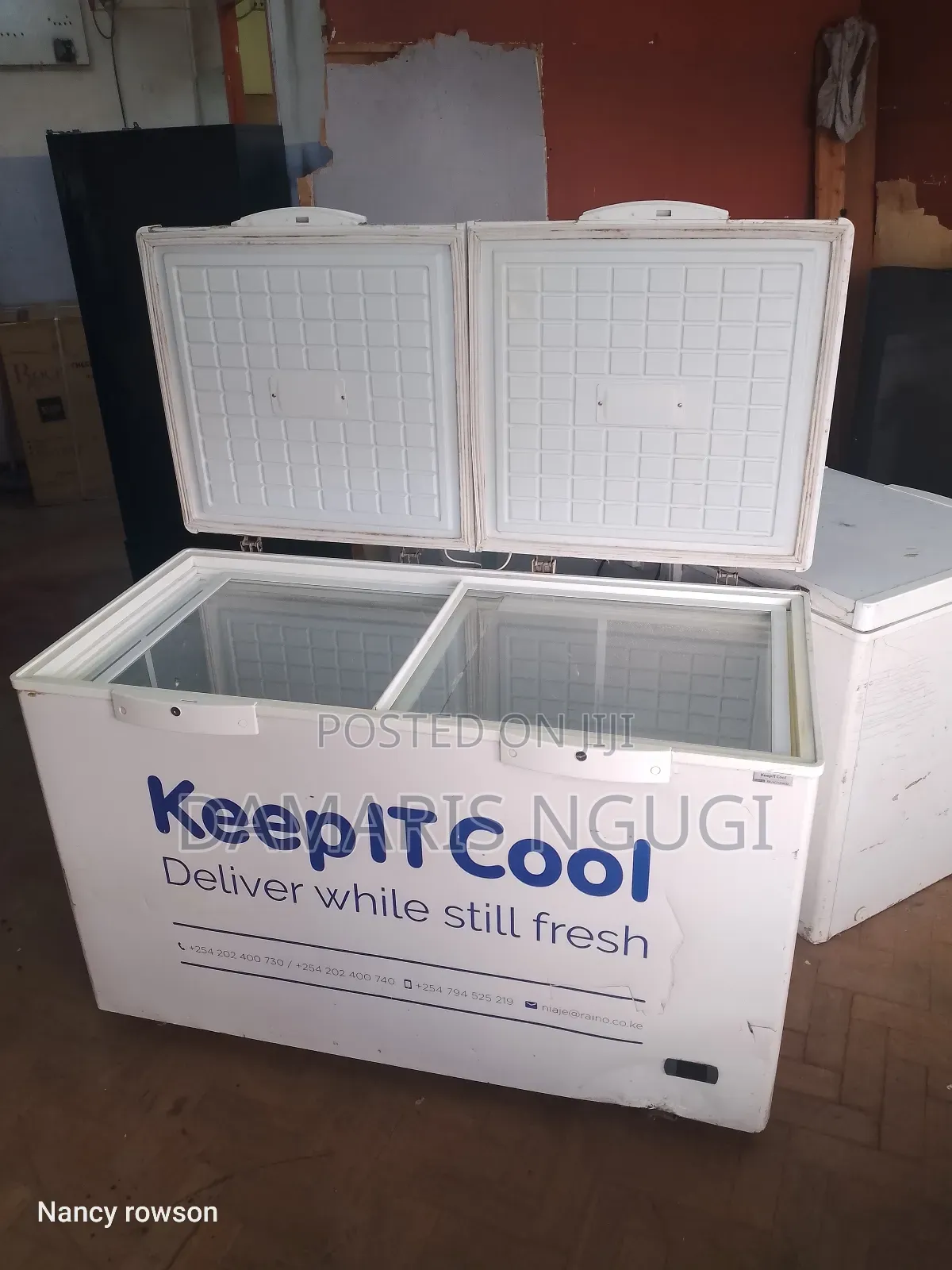 Super Clean Deep Freezer (White)