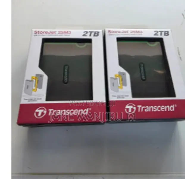 Transcend 2tb External Hard Drive Purple 2tb