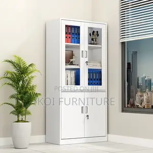 Office Cabinet; Two Doors Steel Sturdy Protection Cabinet