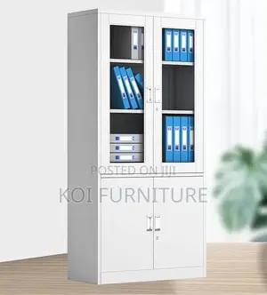 Office Cabinet; Two Doors Steel Sturdy Protection Cabinet