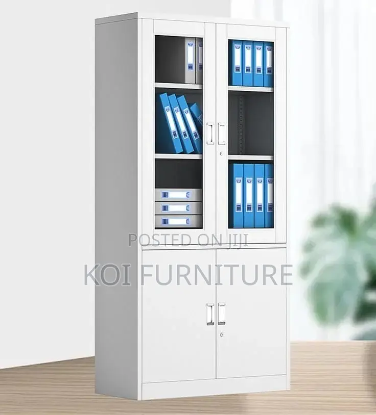 Office Cabinet; Two Doors Steel Sturdy Protection Cabinet