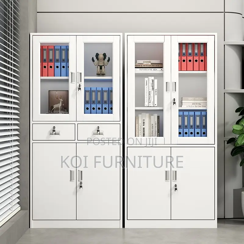Office Cabinet; Two Doors Steel Sturdy Protection Cabinet