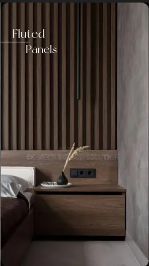 Texturized Fluted Wood Panels