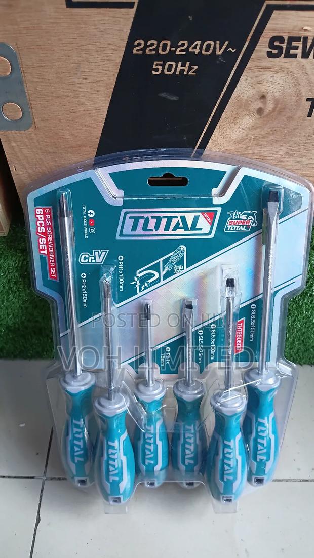 Total Tht250606 6-Piece Screwdriver Set. - thumbnail 3