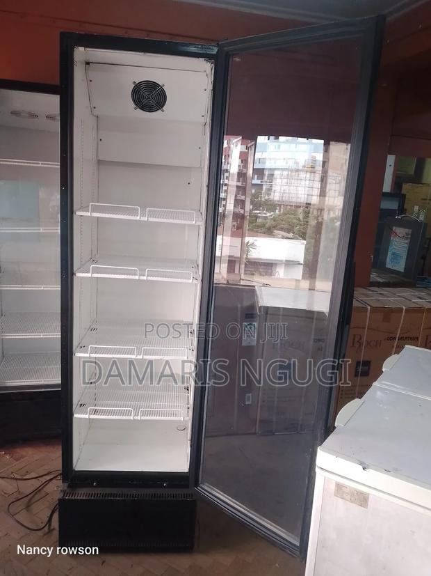 Tall Black Display Fridge (Good Looking) - thumbnail 2