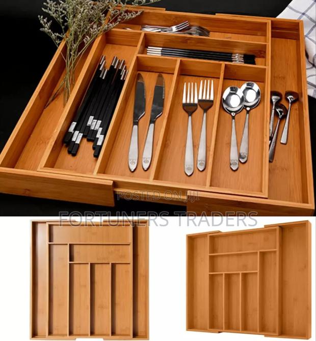 Multi Functional Bamboo Drawer