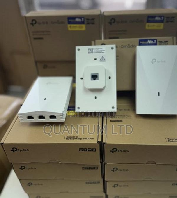 Tp-Link Ax3000 Wall Plate Wi-Fi 6 Access Point - Tl-Eap655-Wall
