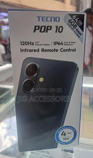 New Tecno Pop 10 64 GB Black - main view