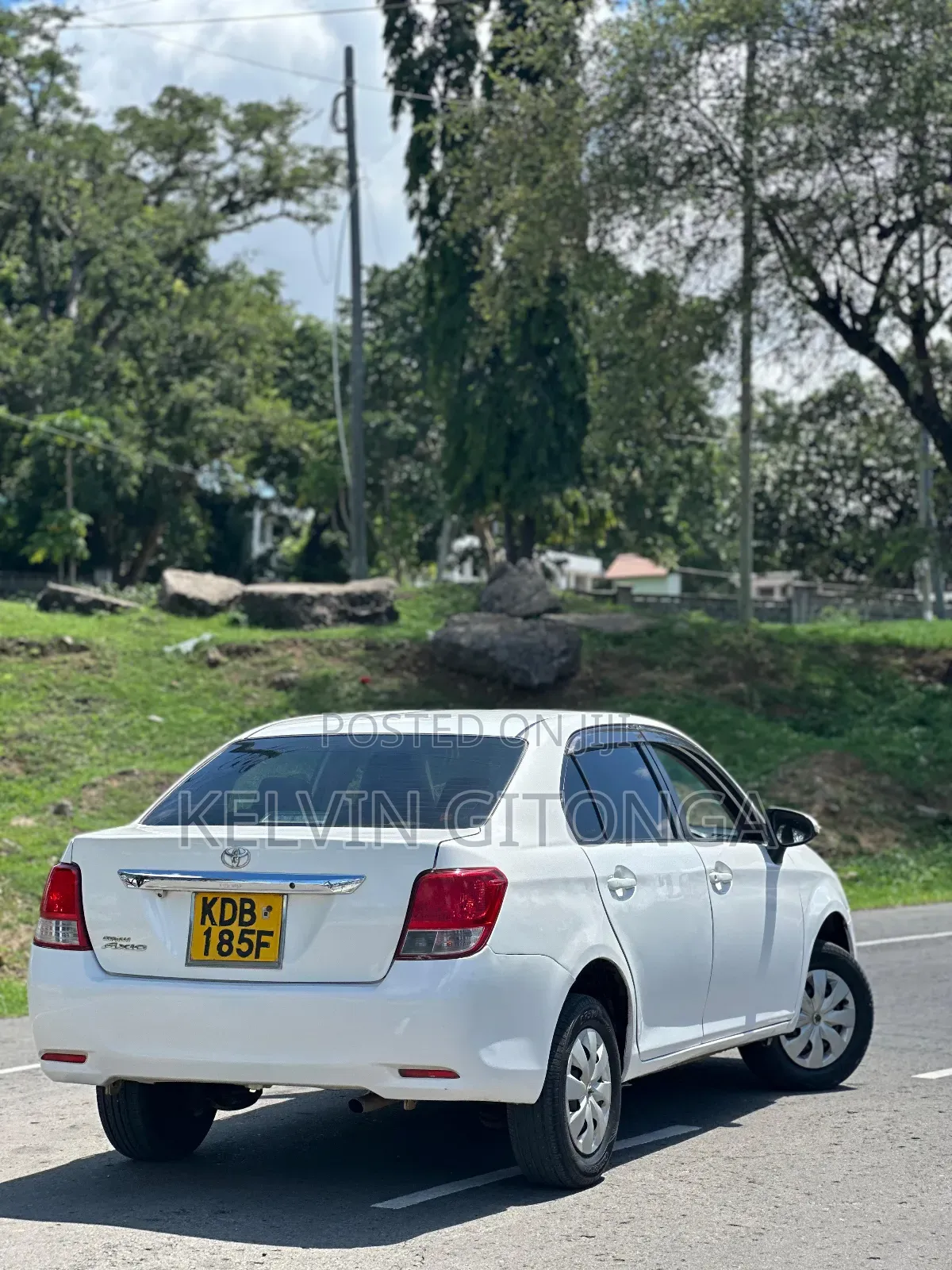 Toyota Axio 2013 White